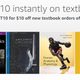 $10 off $100 New Textbook Order | Amazon | Promo code TEXT10